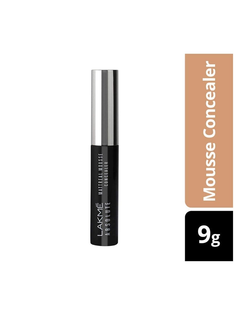 Lakme Absolute Mattereal Mousse Concealer 02 Natural 9 g