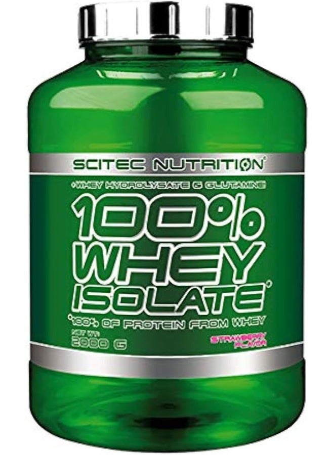 Scitec Nutrition Whey Isolate Supplement - Strawberry,2000g