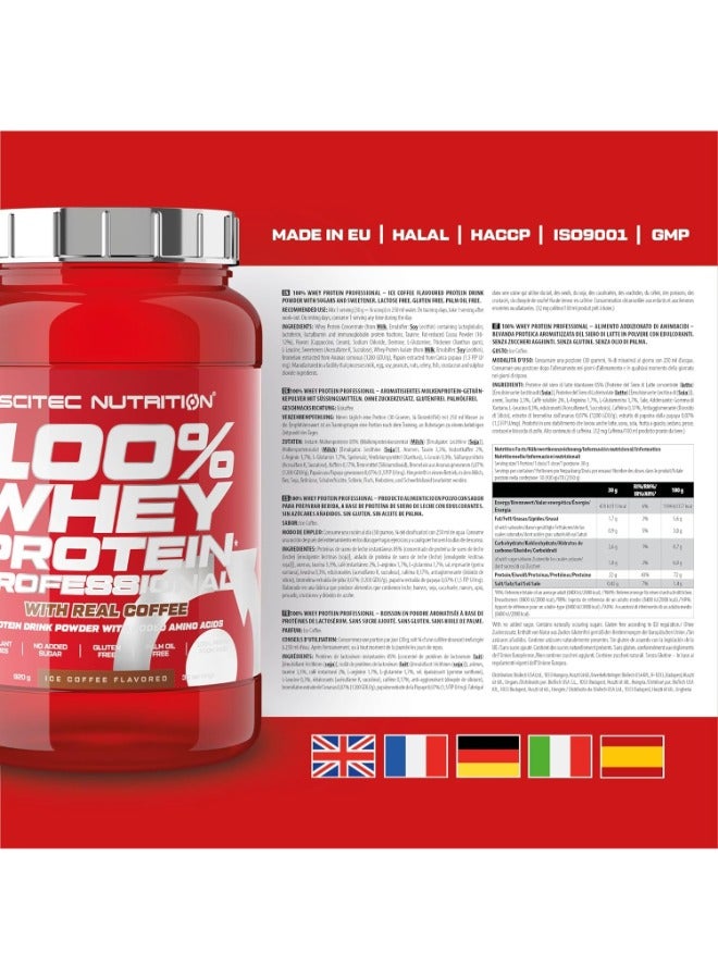 100% whey protein professional