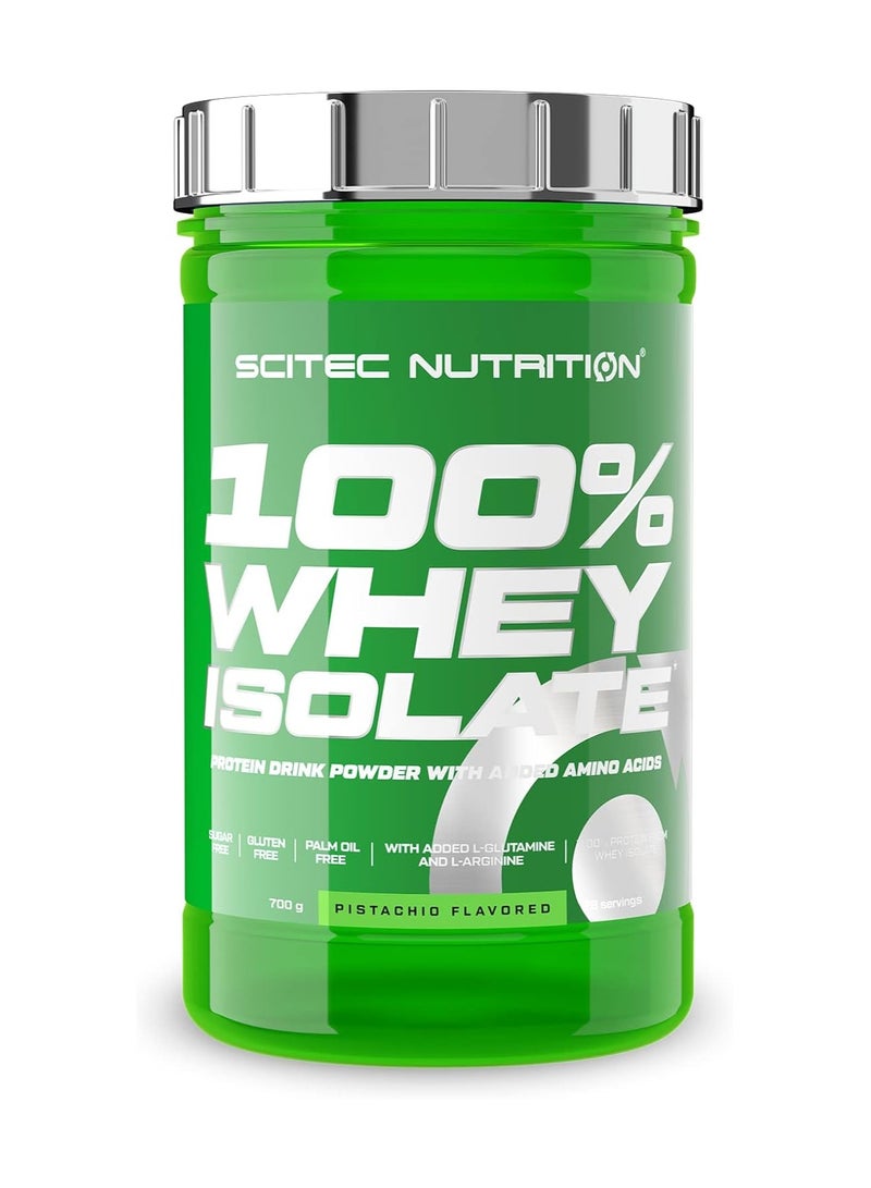 Scitec Nutrition Whey Isolate Supplement (Pistachio Flavour, 700gm) / Post Workout Whey Protein