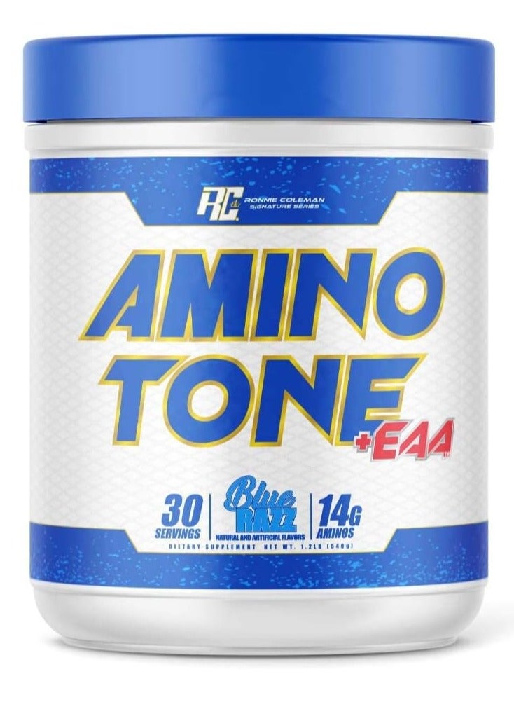 Ronnie Coleman Amino Tone + EAA 540g Blue Razz Flavor 30 Serving