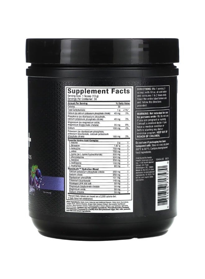 Platinum 100% EAA+, Grape, 13.65 oz ,387 g