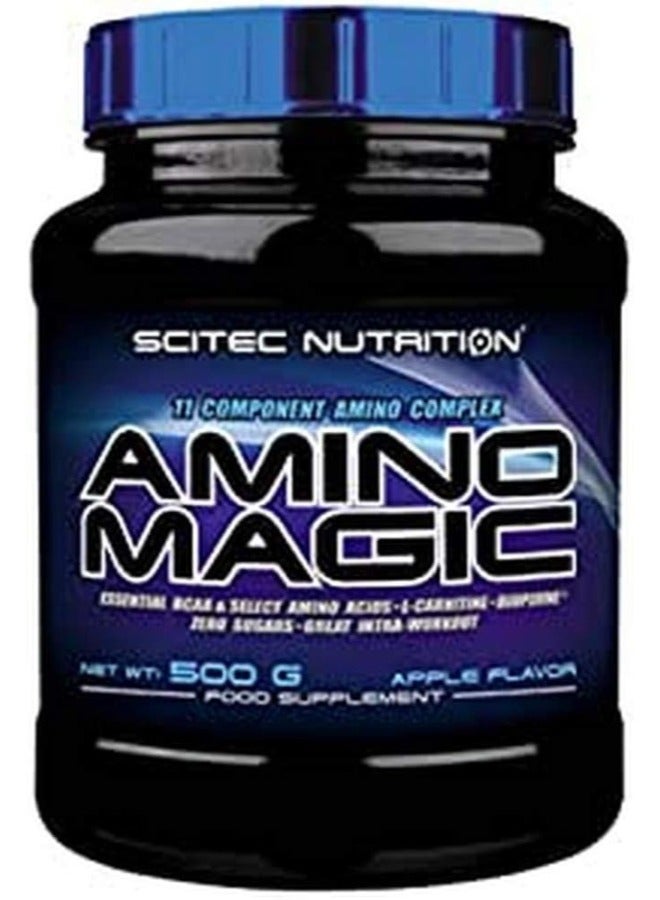 Scitec Nutrition Amino Magic Powder - 500g, Apple