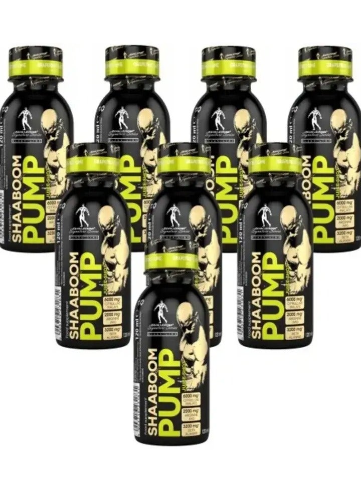 Kevin Levrone Shaaboom Pump Juice Shot Grapefruit Flavor 120 ml Pack of 24