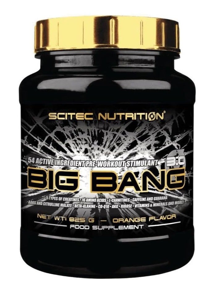 Scitec Nutrition Big Bang Orange Flavored (825g)