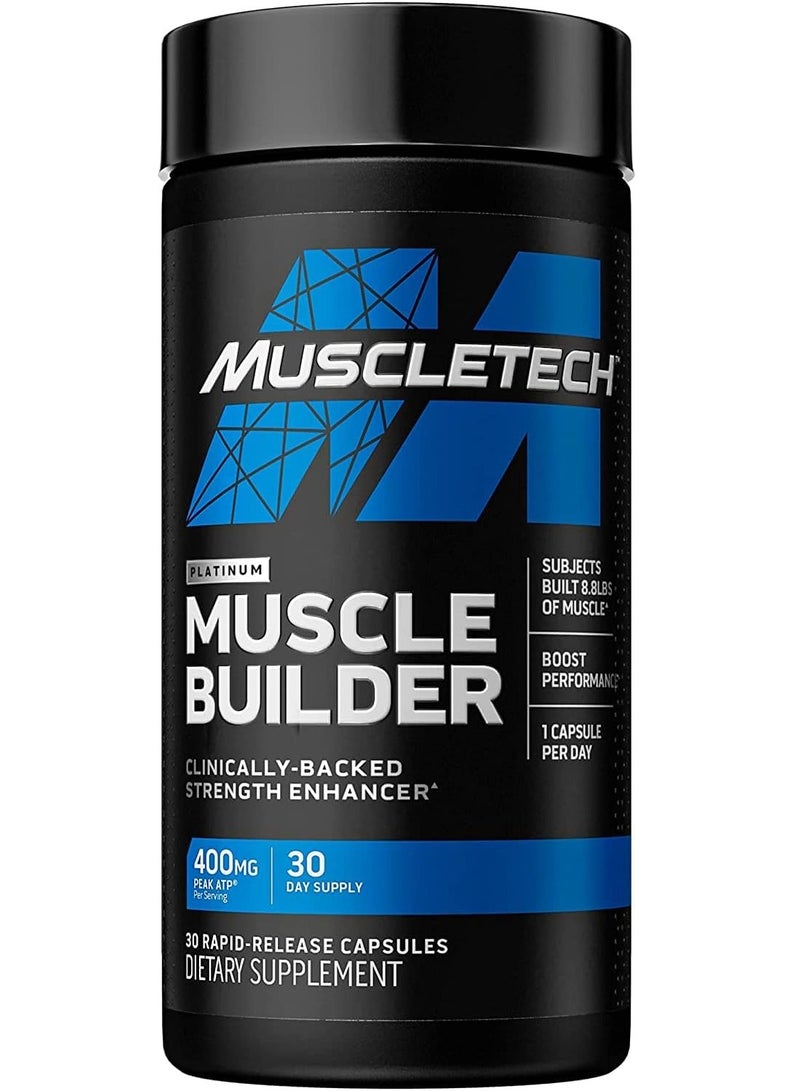 Muscle Builder, Muscle Building Supplements For Men & Women 30 Capsules