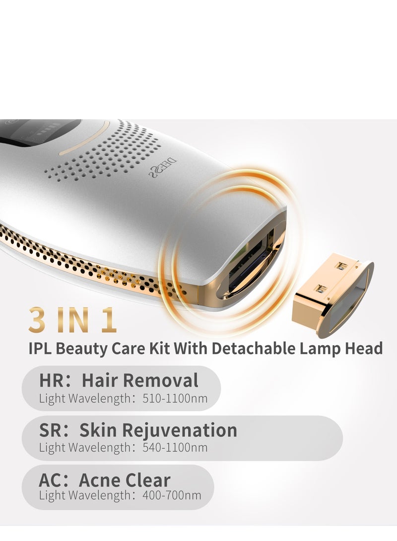 GP590 PLUS IPL Laser Hair Removal Device with Ice Cooling function Permanent Laser Hair Removal System 100% Original and Authentic