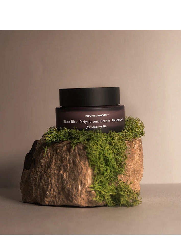 Haruharu WONDER Black Rice Hyaluronic cream Unscented, Sensitive skin