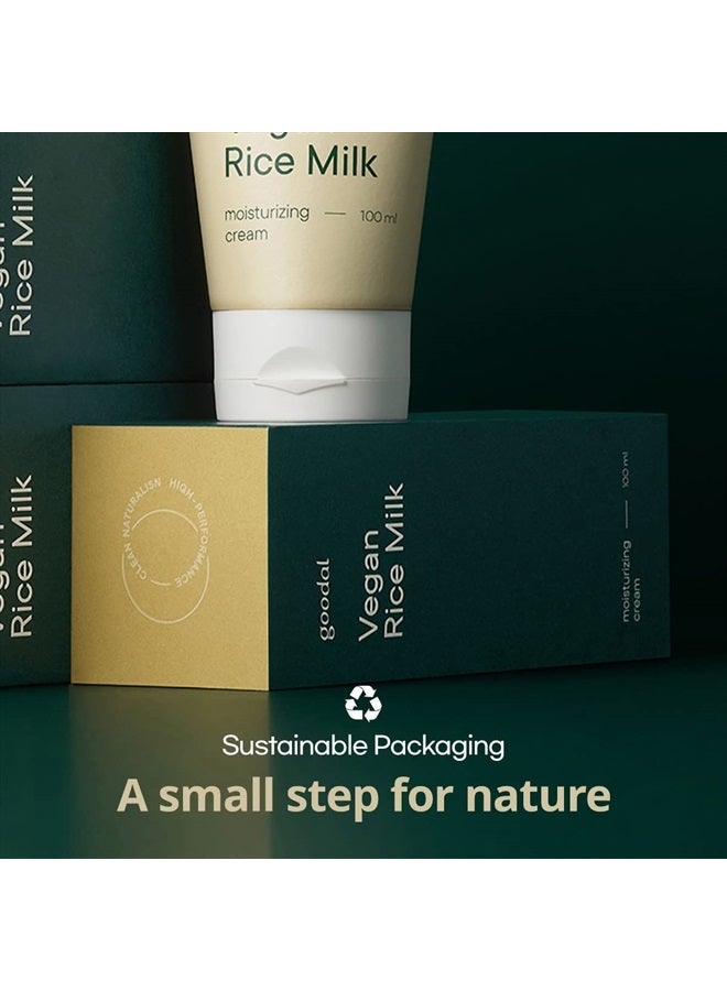 Mild Vegan Rice Milk Moisturizing Cream 2.36 fl oz.