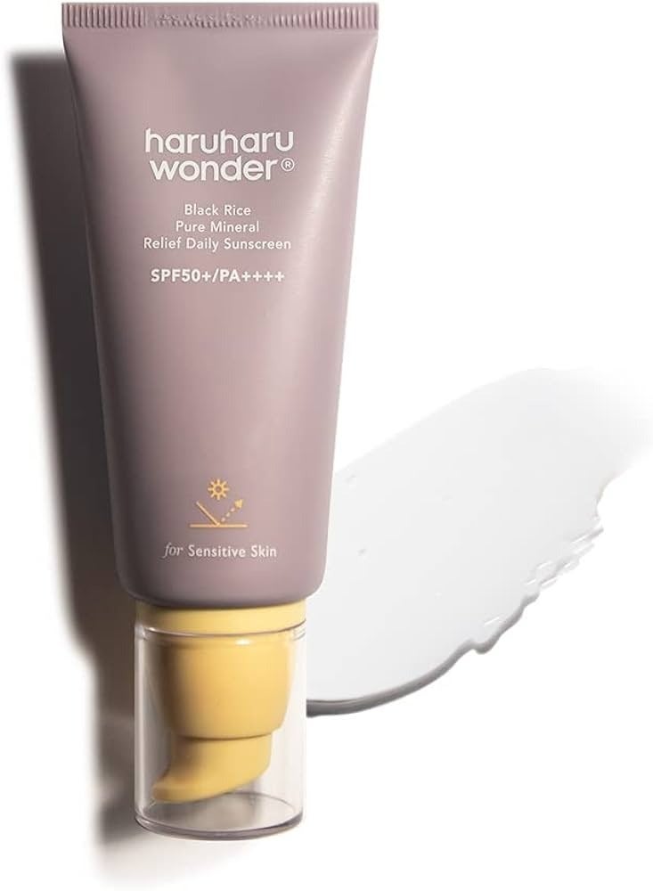 Haruharu wonder Black Rice Pure Mineral SPF50+ sensitive skin