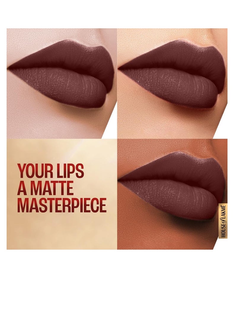 Lakme 9TO5 Primer Matte Lip Color MM3 Sangria Weekend  3.6 g