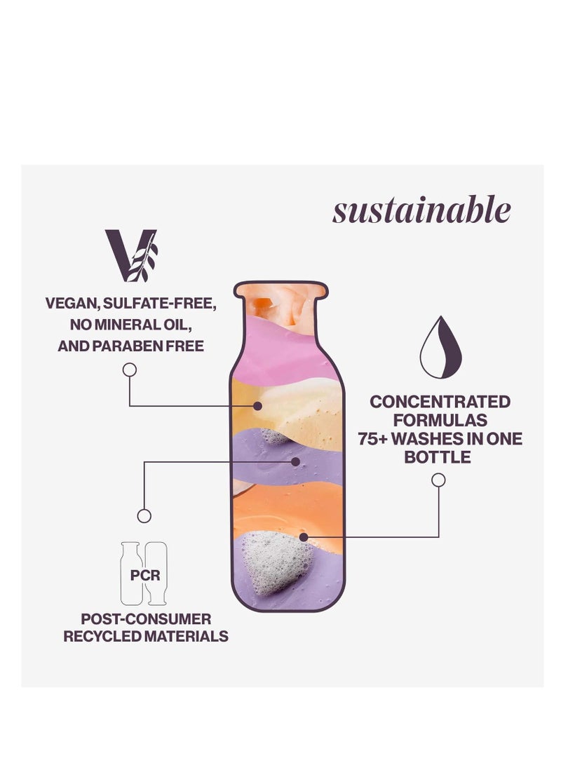 Pureology Pure Volume Shampoo | For Flat, Fine, Color-Treated Hair | Adds Lightweight Volume and Body | Clarifies Buildup | Sulfate-Free | Vegan