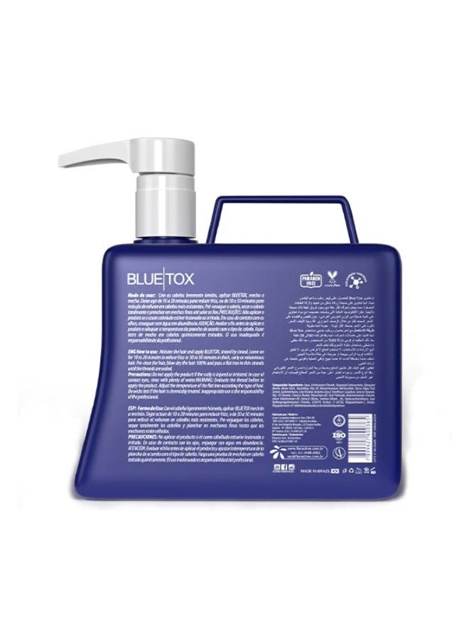 Floractive Blue Tox 5-in-1 Blueberry Complex - Tanninoplastia for Straight, Shiny, Nano-Protected, Anti-Frizz Hair (1kg)