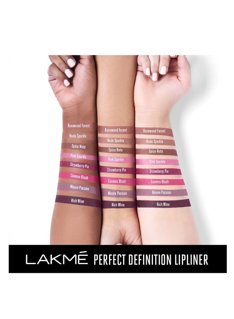 Lakmé Lip Liner Rich Wine  Matte