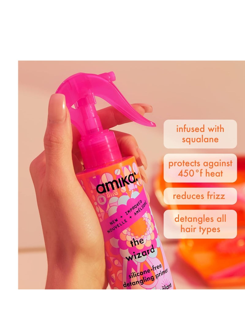 amika the wizard silicone-free detangling primer