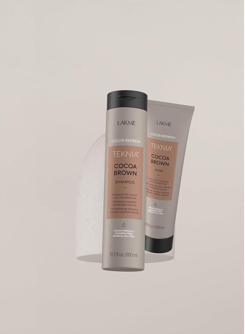 Teknia Color Refresh Hair Care Cocoa Brown Color Mask 250ml