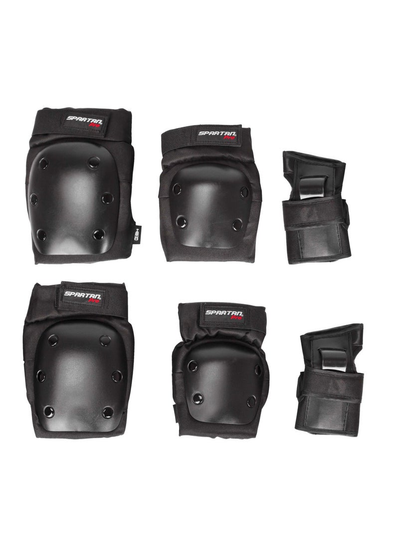 Spartan Pro Knee/Elbow/Wrist Pads Set - Medium