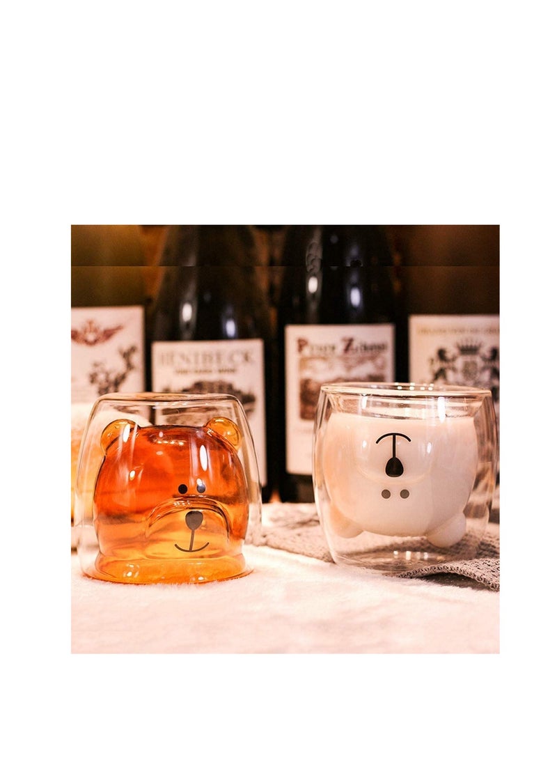 Sweet Coffee Tea Milk Bear Cat Panda Espresso Cups Mugs