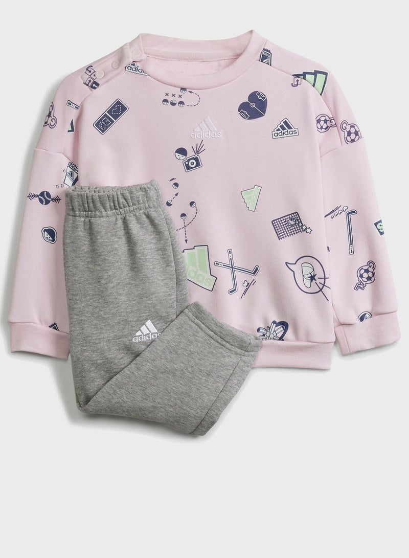 Infants Brand Love Tracksuit