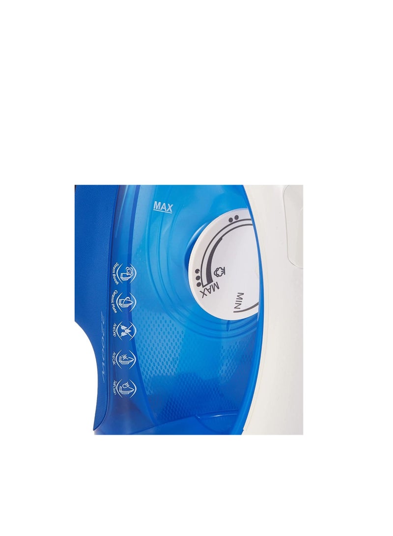 Kenwood Steam Iron, 2200 Watt, White Blue STP60.000WB 300 ml 2200 W STP60.000WB White,Blue