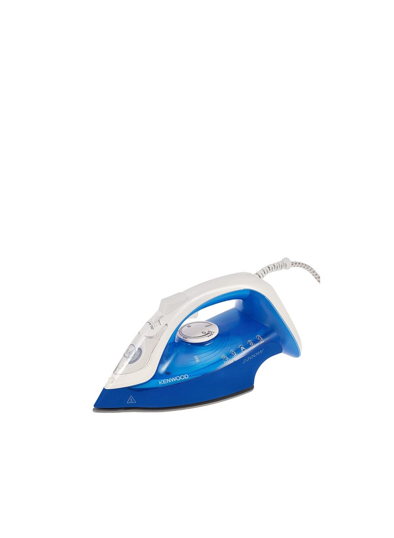 Kenwood Steam Iron, 2200 Watt, White Blue STP60.000WB 300 ml 2200 W STP60.000WB White,Blue