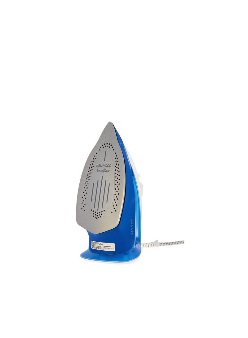 Kenwood Steam Iron, 2200 Watt, White Blue STP60.000WB 300 ml 2200 W STP60.000WB White,Blue