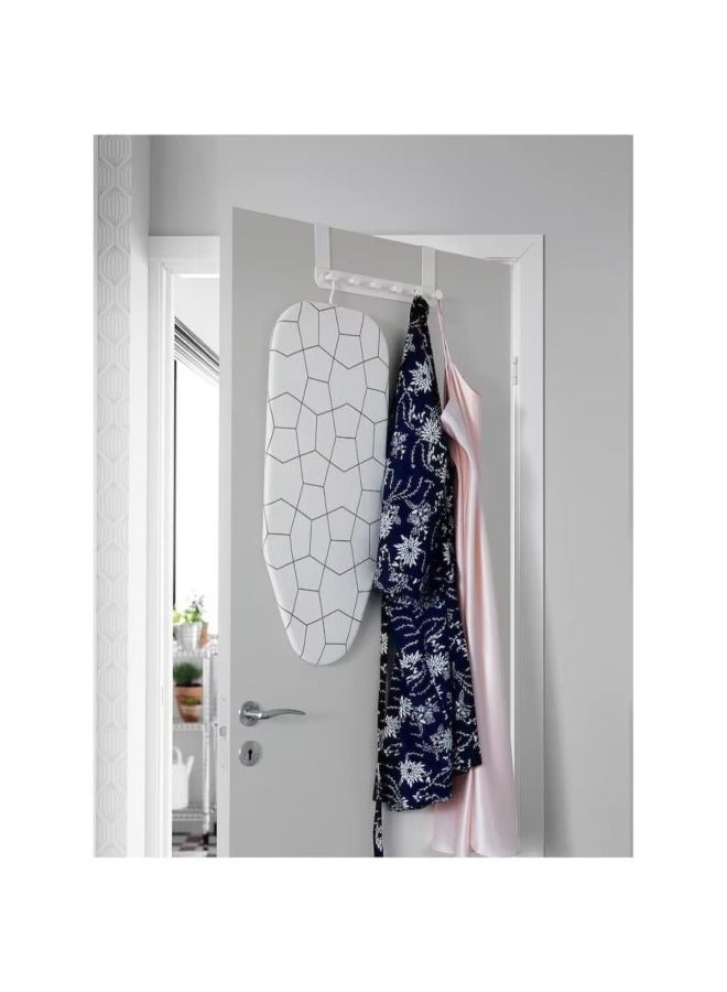 Durable Extra Stable Ironing Board Table - Premium Heavy Duty Ironing Surface, Foldable & Adjustable, Heat Resistant Cover for Perfect Ironing Results 0.73x0.32 m