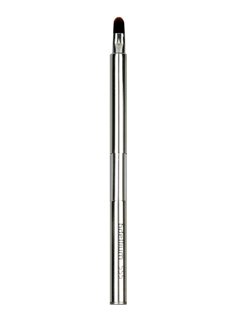 Retractable Lip Brush Silver/Brown