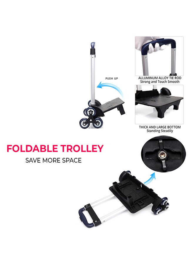 Universal School Bag Trolley - Blue