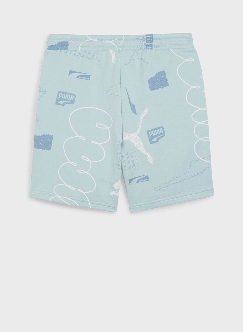 Kids Classics Brand Love Shorts