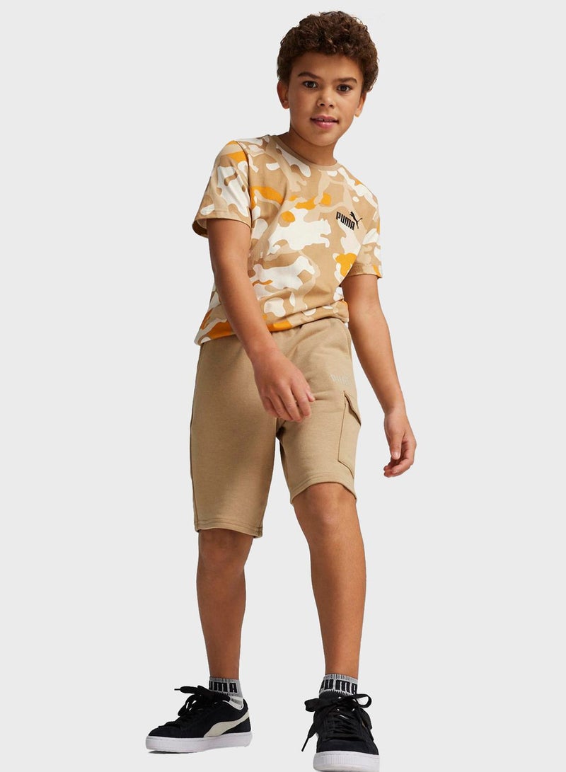 Kids Essential Cargo Shorts