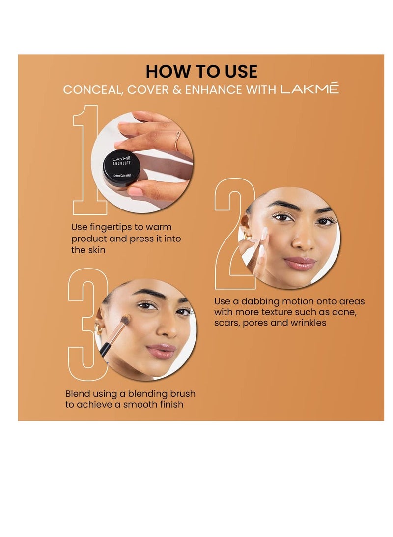 LAKMÉ Absolute Creme Concealer 10 Ivory 3.9g