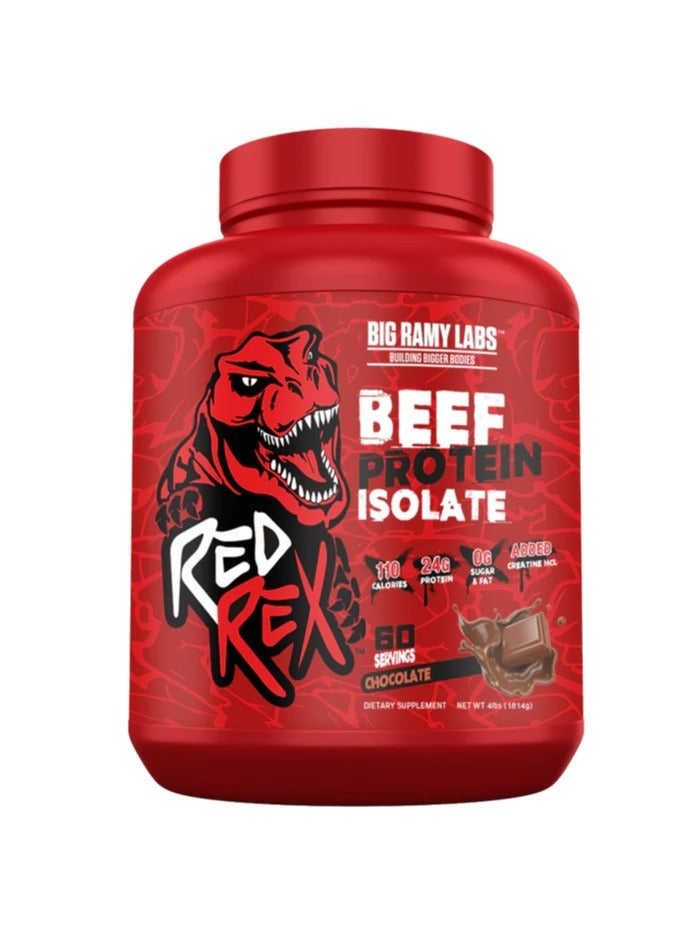 Big Ramy Labs Beef Protein Isolate 4lbs Chocolate Flavor 60 Serving