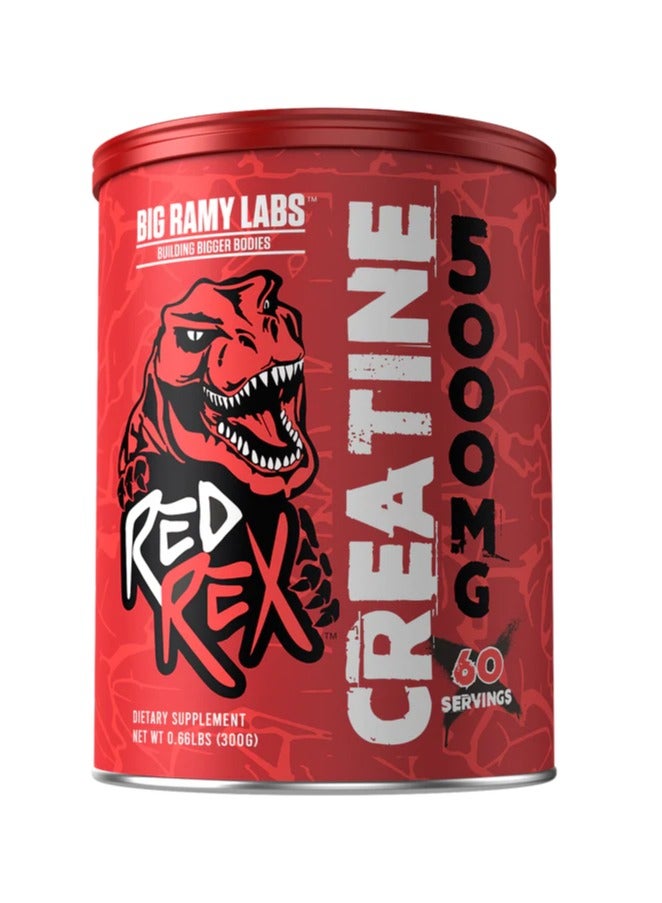 Red Rex Creatine 5000mg 300g 60 Serving