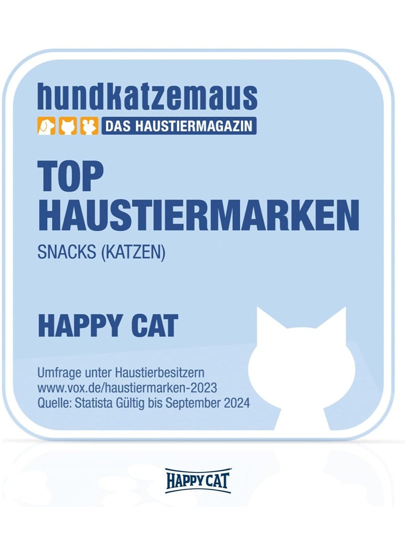 Happy Cat – [1.5kg] Minkas Perfect Mix for adult cats with poultry, lamb and fish, made with 100% natural ingredients to support skin and coat.