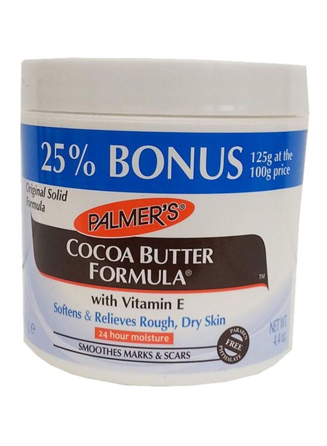 Cocoa Butter Formula With Vitamin E Moisturizer 125grams