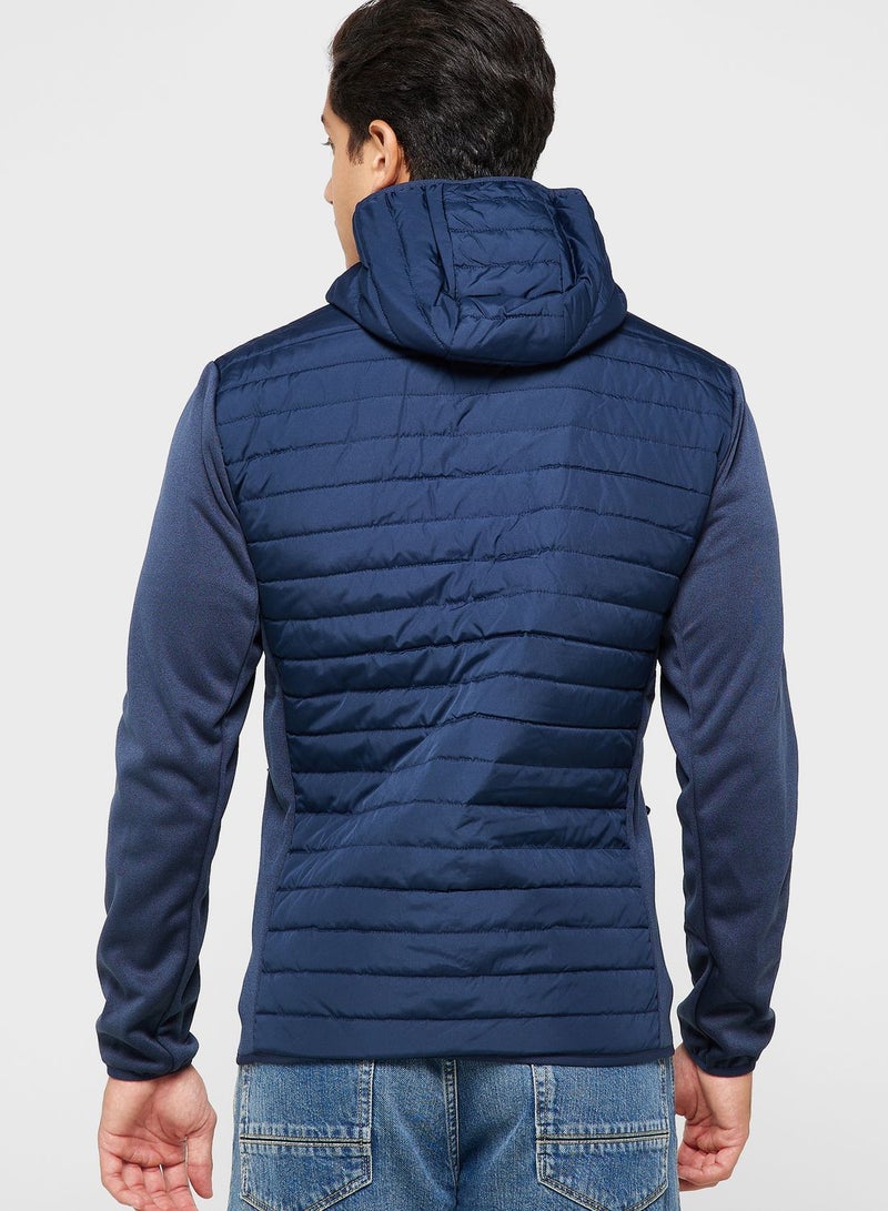 Zip Through Quilted Jacket