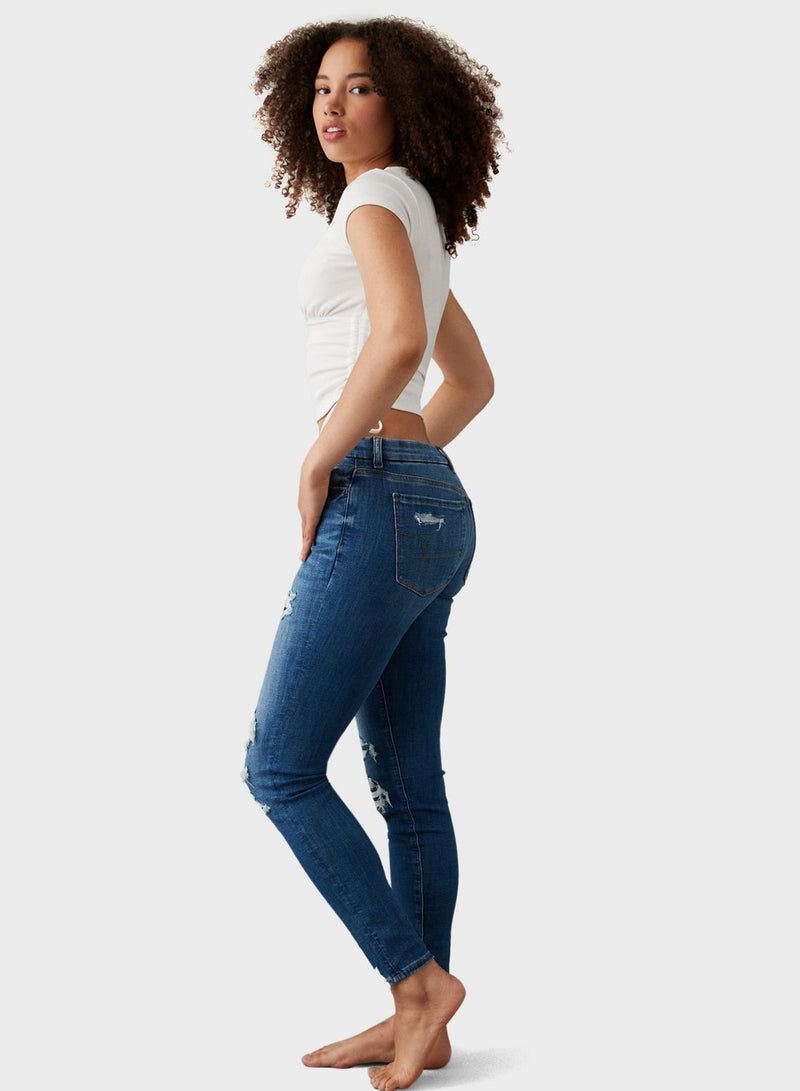 High Waist Skinny Jeggings