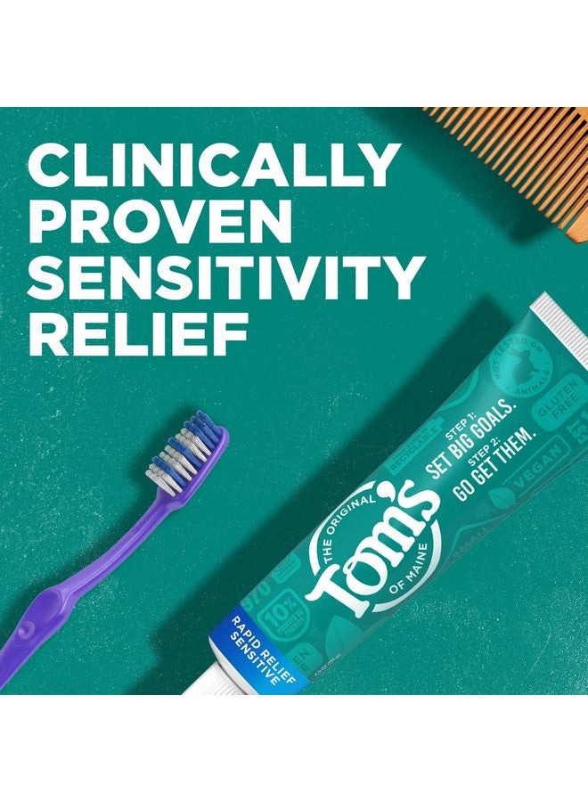 Fluoridefree Rapid Relief Sensitive Toothpaste Fresh Mint 4 Oz. (Packaging May Vary)