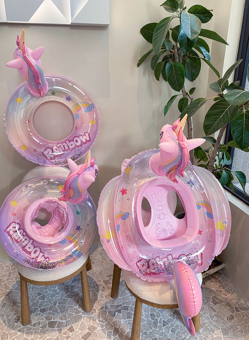 Baby Swim Float,Inflatable Baby Swimming Float, Infant Pool Float,Baby Swimming Ring,Cartoon Design Swim Float,Children Inflatable Swimming Ring for 1-6 years old