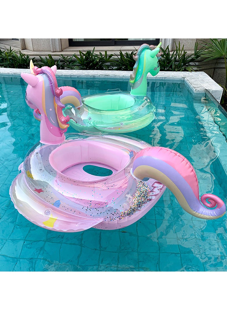 Baby Swim Float,Inflatable Baby Swimming Float, Infant Pool Float,Baby Swimming Ring,Cartoon Design Swim Float,Children Inflatable Swimming Ring for 1-6 years old