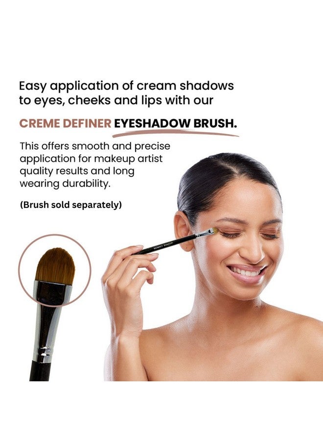 Waterproof Cream Eyeshadow Any Wear Creme In Nudetrality (A Matte Warm Nude) For Eyes Cheeks & Lips Ultimate Multi Tasking Cream To Powder Eye Shadow