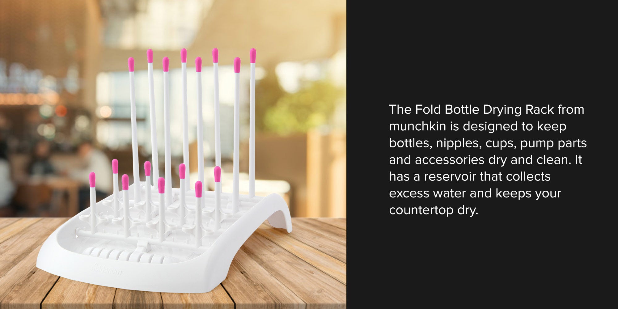 Fold Bottle Drying Rack