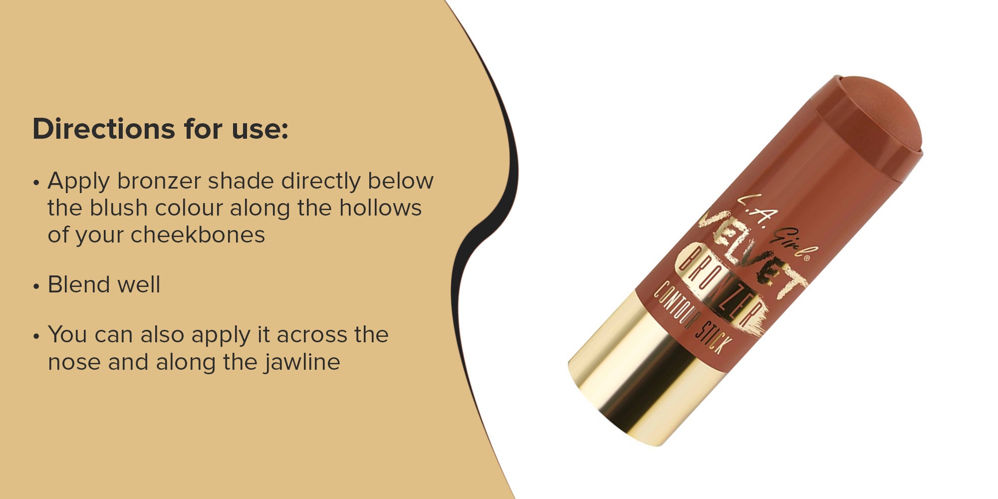 Velvet Bronzer Contour Stick Gcs596 Suede