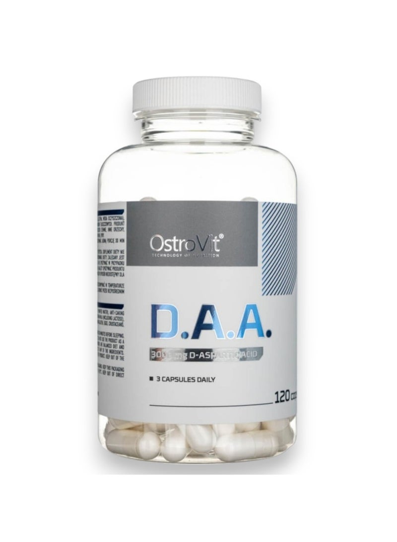 DAA 3000mg, 120 Capsules