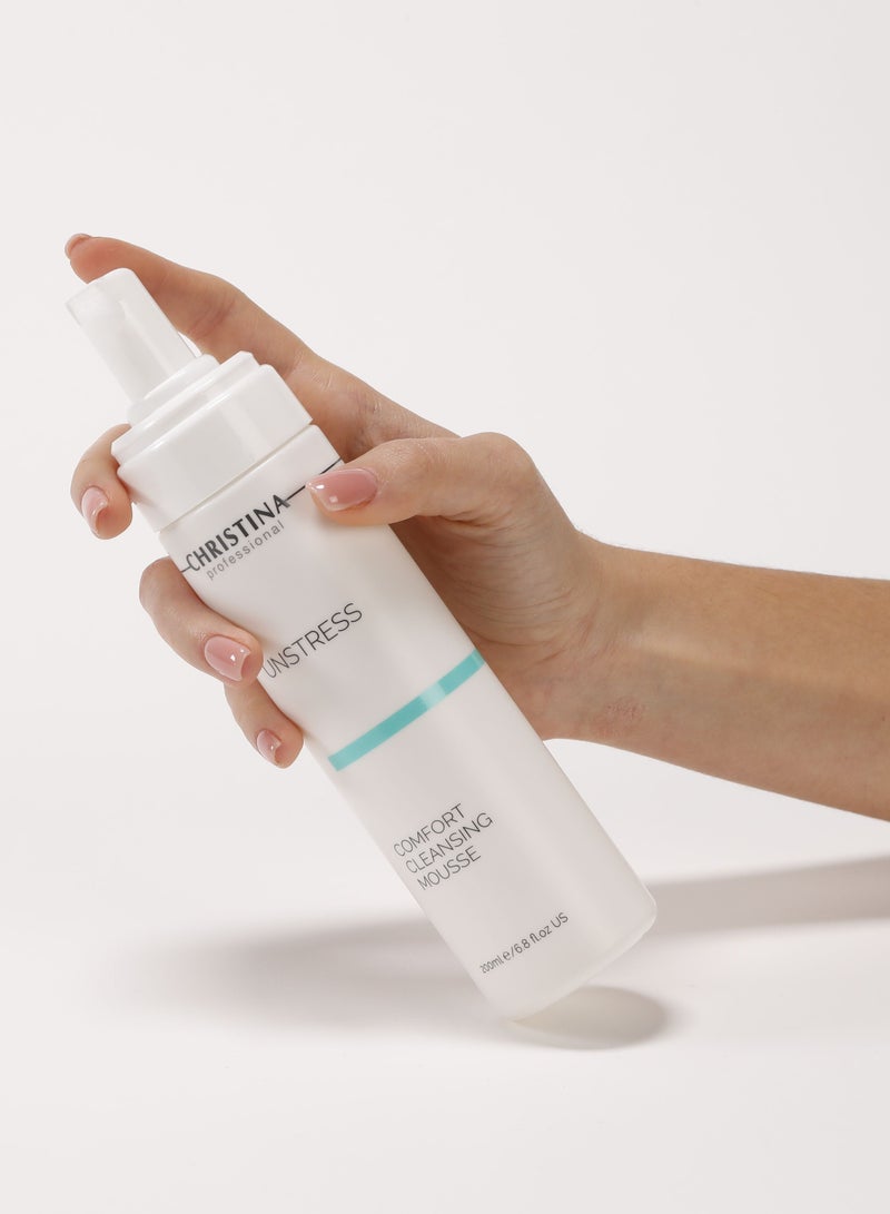 UNSTRESS | COMFORT CLEANSING MOUSSE 200 ML