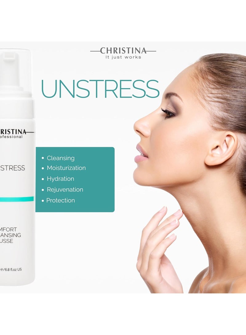 UNSTRESS | COMFORT CLEANSING MOUSSE 200 ML