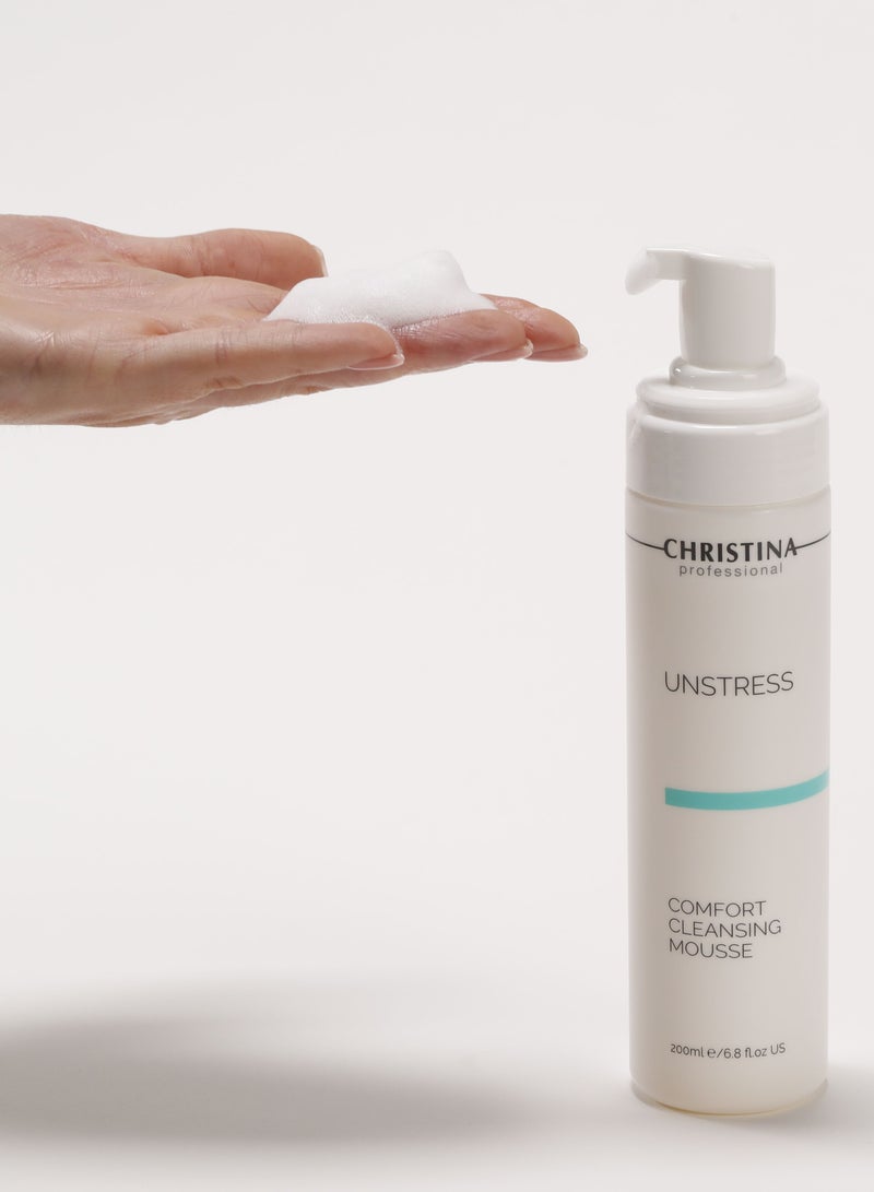 UNSTRESS | COMFORT CLEANSING MOUSSE 200 ML