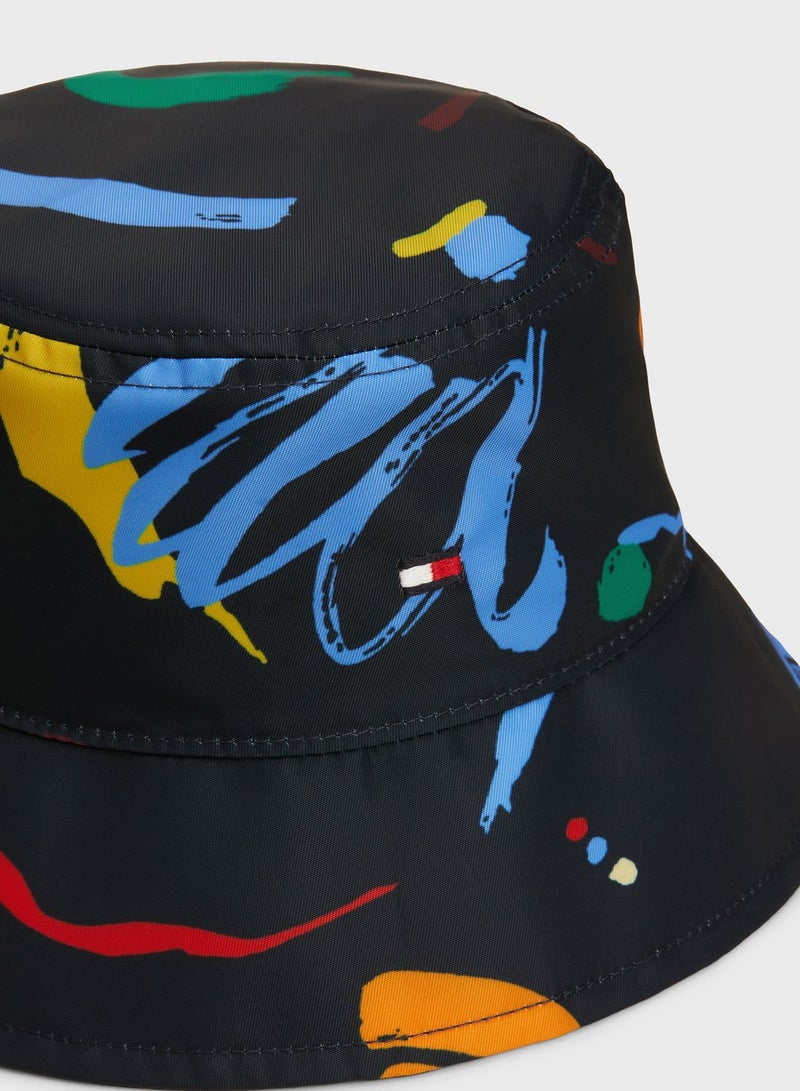 Kids Printed Bucket Hat