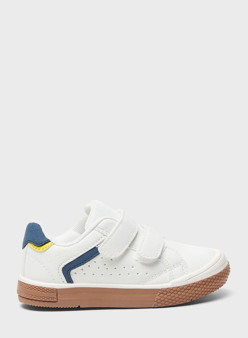 Kids Low Top Velcro Sneakers